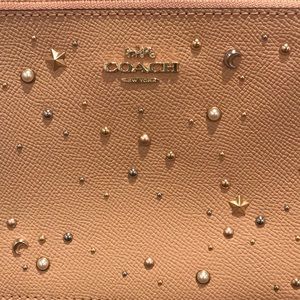 NWOT Blush pearl & dot Coach Bundle